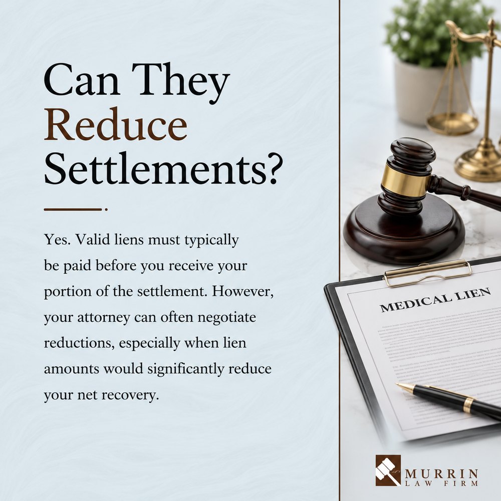 Can medical liens reduce settlements